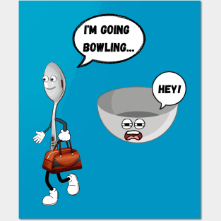 Bowling Posters and Art